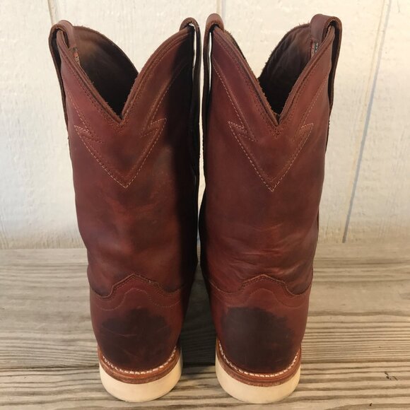 Tecovas Knox Mens Wedge Roper Briar Leather Western Boots 9 D 1025 - Picture 14 of 15